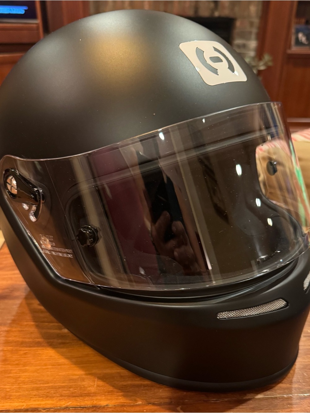 NIB HJC Motorsports H70 Helmet M Medium Semi Flat Black 20-HMOTO-PI-1 SA2020
